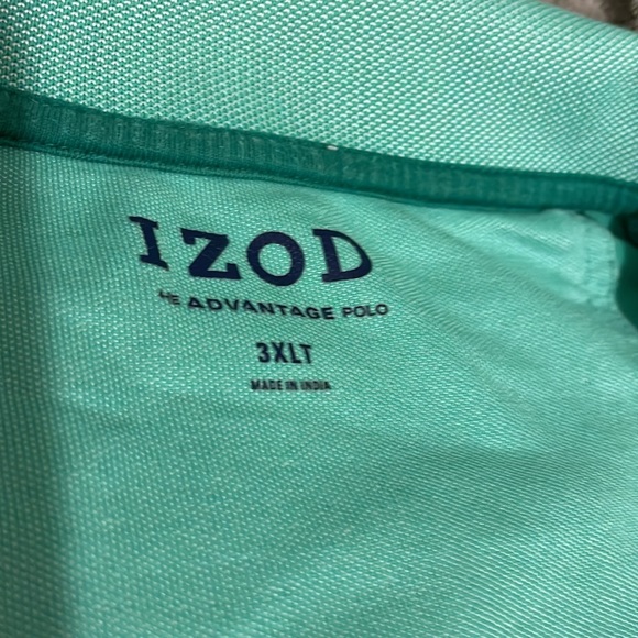 IZOD Green Polo - Picture 2 of 5